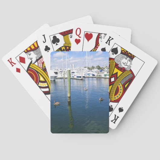 Fort Lauderdale, Florida Pokerkaarten (Achterkant)