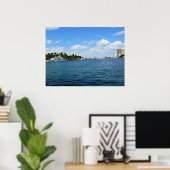 Fort Lauderdale, Florida Poster (Thuiskantoor)
