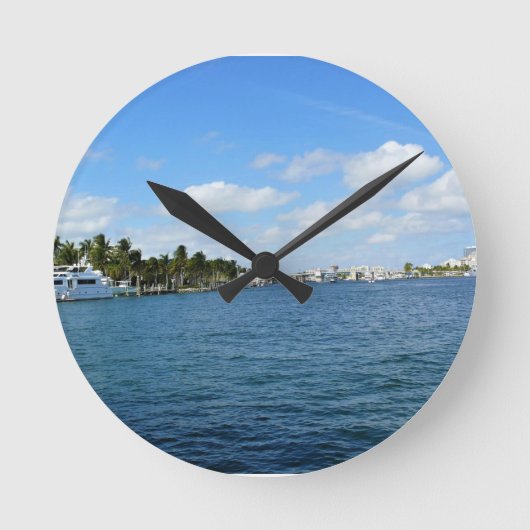 Fort Lauderdale, Florida Ronde Klok (Voorkant)