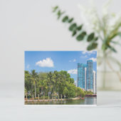 Fort Lauderdale, Florida schilderachtig Briefkaart (Staand voorkant)