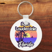 Fort Lauderdale Florida Sleutelhanger (Voorkant)