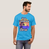 Fort Lauderdale Florida T-shirt (Voorkant volledig)
