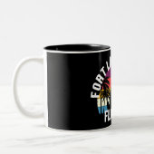 Fort Lauderdale, Florida Tweekleurige Koffiemok (Links)