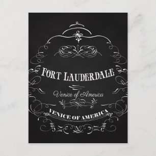 Fort Lauderdale Florida - Venetië van Amerika Briefkaart
