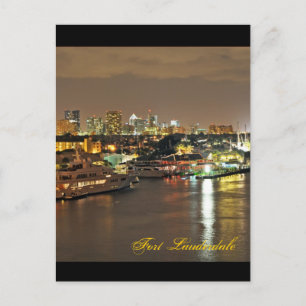 Fort Lauderdale, Florida, Venetië van Amerika Briefkaart