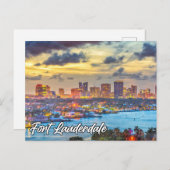 Fort Lauderdale, Florida, Verenigde Staten Briefkaart (Voorkant / Achterkant)