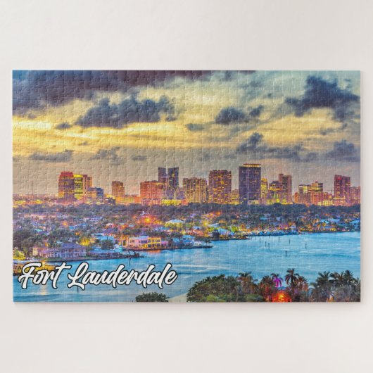 Fort Lauderdale, Florida, Verenigde Staten Legpuzzel (Horizontaal)