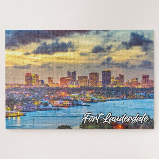 Fort Lauderdale, Florida, Verenigde Staten Legpuzzel (Horizontaal)