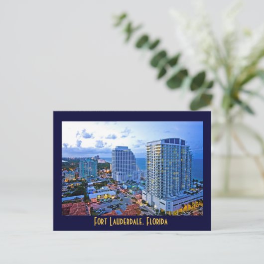 Fort Lauderdale, Florida, VS Briefkaart (Staand voorkant)
