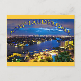 Fort Lauderdale, Florida, VS Briefkaart