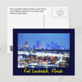 Fort Lauderdale, Florida, VS Briefkaart (Voorkant / Achterkant)