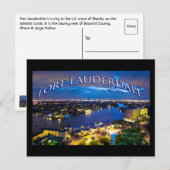 Fort Lauderdale, Florida, VS Briefkaart (Voorkant / Achterkant)