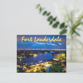 Fort Lauderdale, Florida, VS Briefkaart (Staand voorkant)