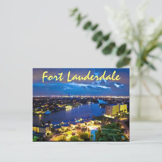Fort Lauderdale, Florida, VS Briefkaart (Staand voorkant)
