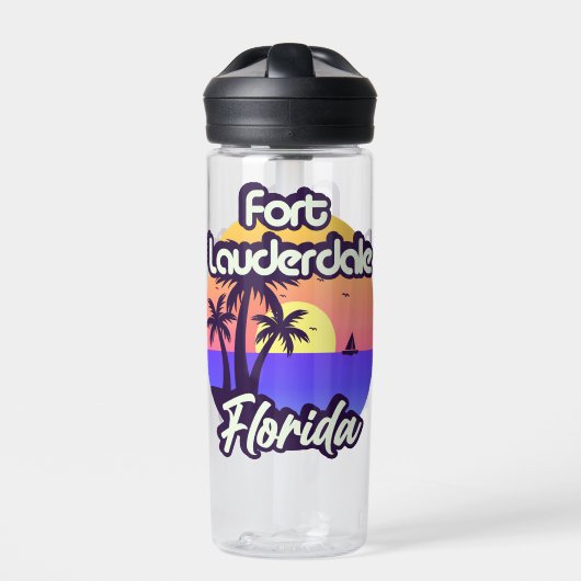 Fort Lauderdale Florida Waterfles (Voorkant)