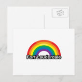 FORT LAUDERDALE LGBT PRIDE RAINBOW - PNG.NL BRIEFKAART (Voorkant / Achterkant)