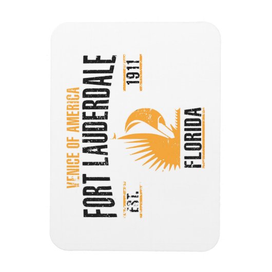 Fort Lauderdale Magneet (Verticaal)