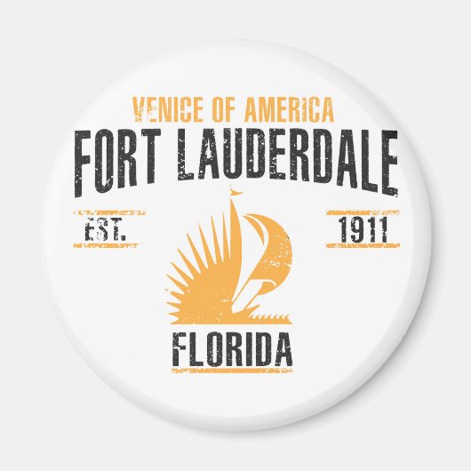Fort Lauderdale Magneet (Voorkant)