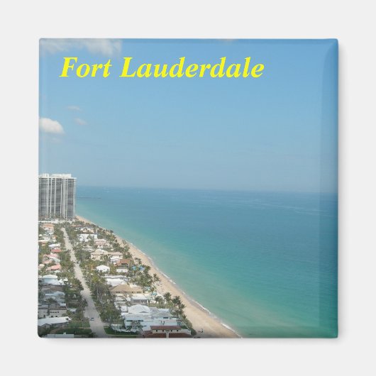Fort Lauderdale magneet (Voorkant)