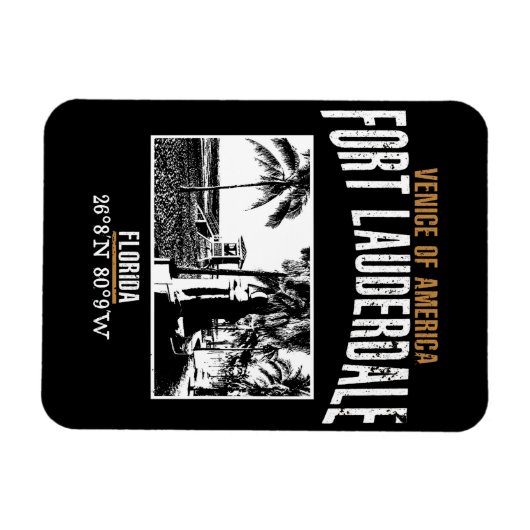 Fort Lauderdale Magneet (Horizontaal)