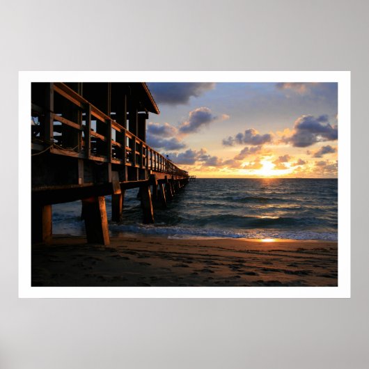 Fort Lauderdale Pier II Poster (Voorkant)