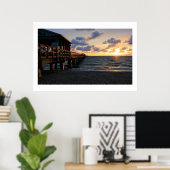 Fort Lauderdale Pier Poster (Thuiskantoor)
