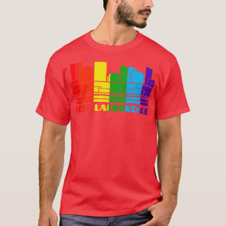 Fort Lauderdale Pride Fort Lauderdale LGBT Gift L T-shirt