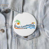Fort Lauderdale. Ronde Button 4,0 Cm (In situ)