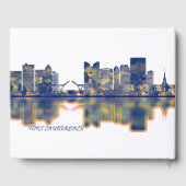 Fort Lauderdale Skyline Gastenboek (Achterkant)