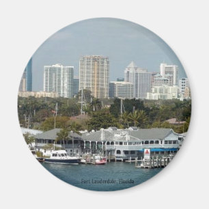 Fort Lauderdale Skyline Magneet