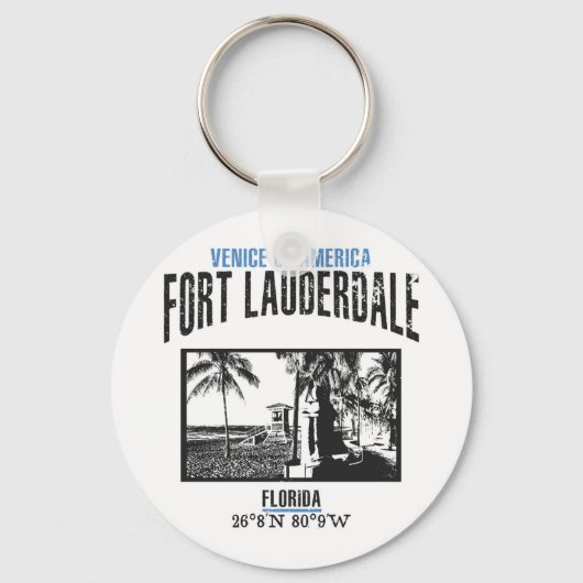 Fort Lauderdale Sleutelhanger (Voorkant)