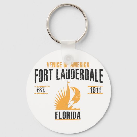 Fort Lauderdale Sleutelhanger (Voorkant)