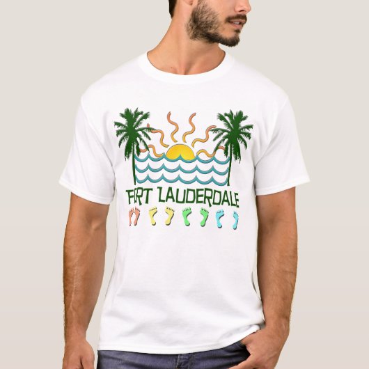 Fort Lauderdale T-shirt (Voorkant)