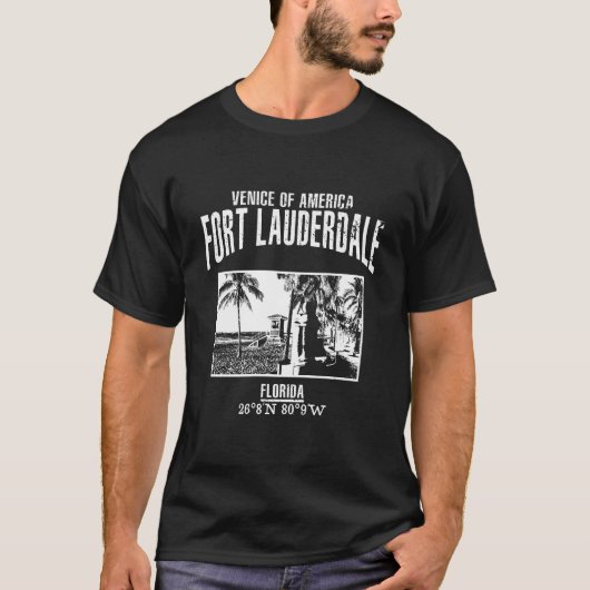 Fort Lauderdale T-shirt (Voorkant)