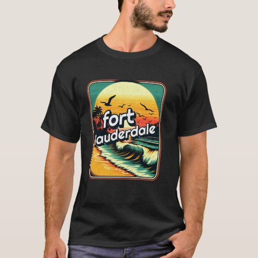 Fort Lauderdale T-shirt (Voorkant)