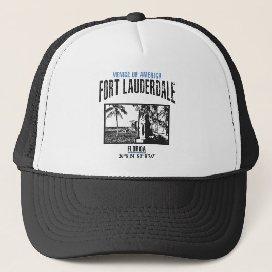 Fort Lauderdale Trucker Pet (Voorkant)