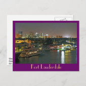 Fort Lauderdale, Venetië van Amerika Briefkaart (Voorkant / Achterkant)