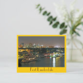 Fort Lauderdale, Venetië van Amerika Briefkaart (Staand voorkant)