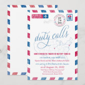 Fort Leavenworth Militaire Beweging Aankondiging (Voorkant / Achterkant)