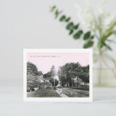 Fort Lee Rd., Bogota, NJ Vintage Briefkaart (Staand voorkant)