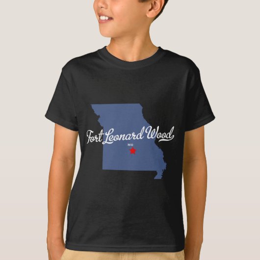 Fort Leonard Wood Missouri MO Shirt (Voorkant)