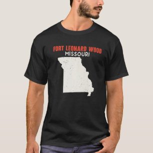 Fort Leonard Wood Missouri USA State America Trave T-shirt