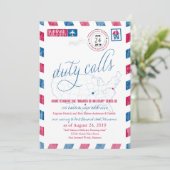 Fort Leonard Wood, MO Militaire Verhuizing Aankond Kaart (Staand voorkant)