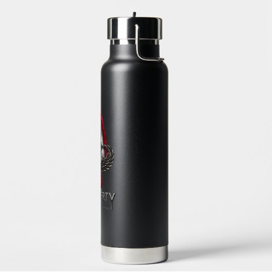 Fort Liberty Black 25 oz vacuüm geïsoleerde fles (Links)