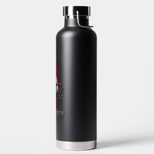 Fort Liberty Black 32 oz vacuüm geïsoleerde fles (Links)