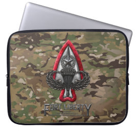 Fort Liberty Camo 15-inch laptophoes Laptop Sleeve