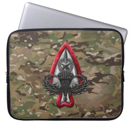 Fort Liberty Camo 15-inch laptophoes Laptop Sleeve