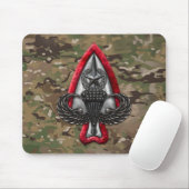 Fort Liberty Camo Mousepad (geen tekst) Muismat (Met muis)