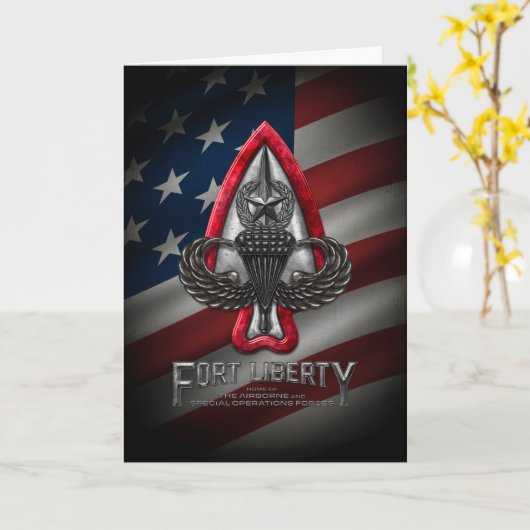 Fort Liberty Kaart (Gele Bloem)