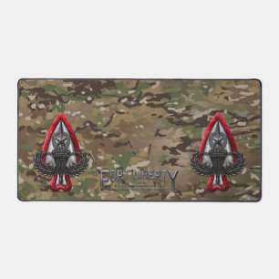 Fort Liberty OCP Camo Desk Mat